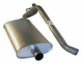 Jeep Metal Silver Muffler & Tailpipe - 52019138