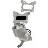 MagnaFlow direct-fit catalytic converter for 2012-2015 Honda Civic 2.4L stainless steel CARB compliant OBDII 52032