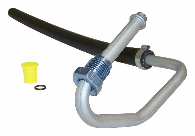 Jeep Metal Black Power Steering Return Hose - 52037645
