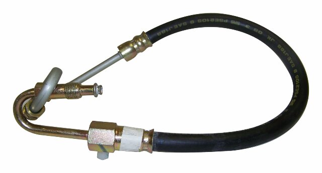 Jeep Metal Black Power Steering Pressure Hose - 52038014