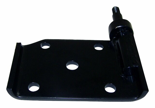 Jeep Metal Black Leaf Spring Plate - 52040348 steel