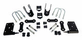 Crown Automotive - Metal Black Leaf Spring Mounting Kit - 52040407K