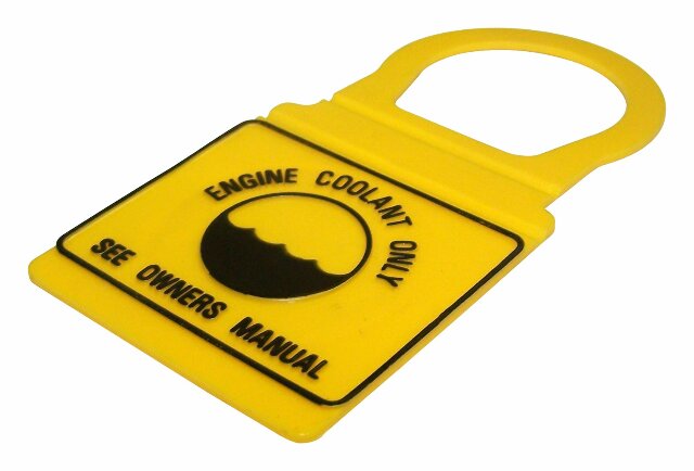 Jeep Plastic Yellow Coolant Bottle Cap - 52079331