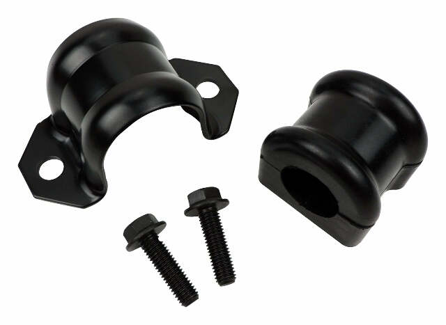 Fits 1997-2006 Jeep Wrangler TJ Wrangler Suspension Stabilizer Bar Bracket; 52088378K steel black