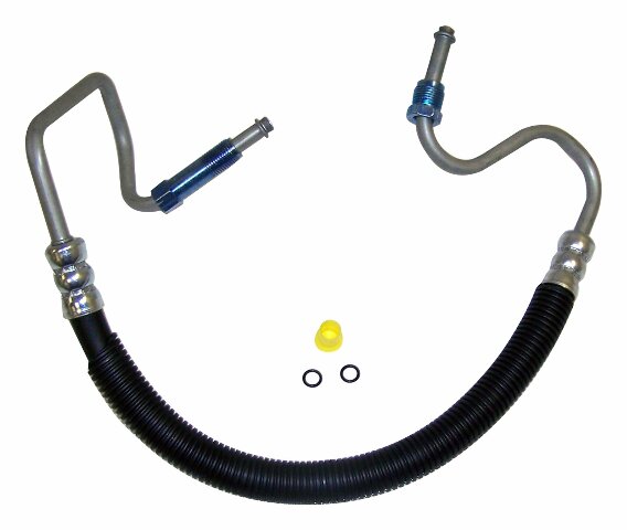 Crown Automotive - Metal Black Power Steering Pressure Hose - 52088538
