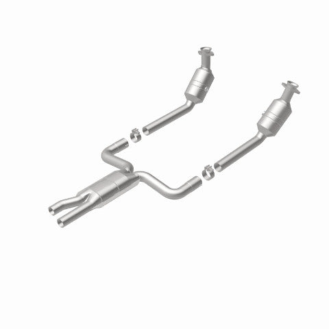 MagnaFlow direct-fit catalytic converter fits 2003-2004 Ford Thunderbird and Lincoln LS, this and 2003 THUNDERBIRD 3.9L stainless steel CARB compliant OBDII 52099