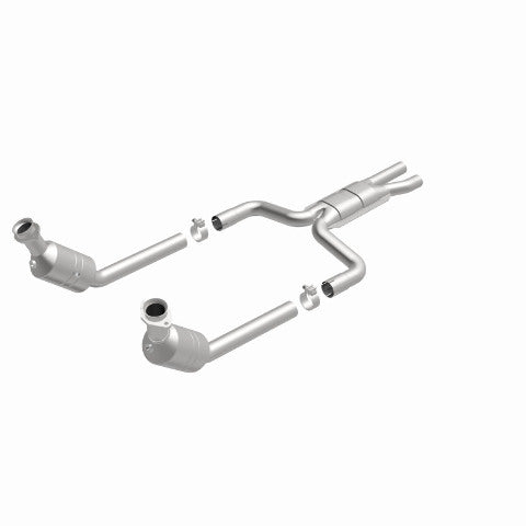 MagnaFlow direct-fit catalytic converter fits 2003-2004 Ford Thunderbird and Lincoln LS, this and 2003 THUNDERBIRD 3.9L stainless steel CARB compliant OBDII 52099