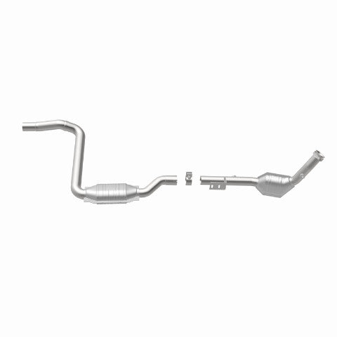 MagnaFlow direct-fit catalytic converter fits 2003-2005 Mercedes-Benz ML350 3.7L and 2003 ML350 3.7L stainless steel CARB compliant OBDII 52116