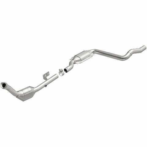 MagnaFlow direct-fit catalytic converter fits 2003-2005 Mercedes-Benz ML350 3.7L and 2003 ML350 3.7L stainless steel CARB compliant OBDII 52116