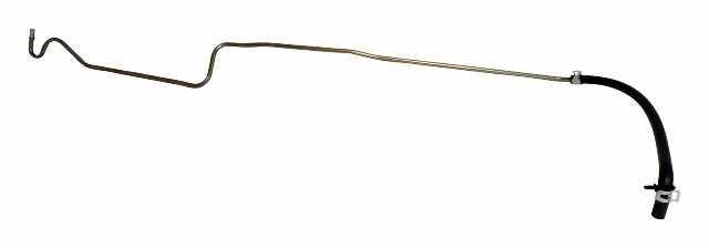 Transmission Cooler Return Hose for 1997-2000 Jeep Wrangler TJ Wrangler w/ 32RH Trans. - 52118606AB steel black