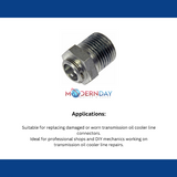 transmission cooler line fitting kit for 2005-2020 Jeep A4 2493 Modern Day