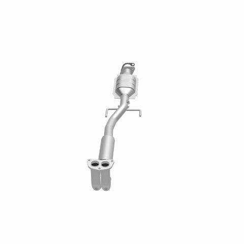 MagnaFlow direct-fit catalytic converter fits 2004 Mitsubishi Lancer 2.4L and 2004 Mitsubishi Lancer 2.4L L 2.4L stainless steel CARB compliant OBDII 52122