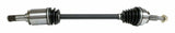 Steel Black rear rear axle shaft assembly - 52123522AA 4x4 drivetrain