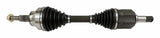 Steel Black rear rear axle shaft assembly - 52124713AC 4x4 drivetrain