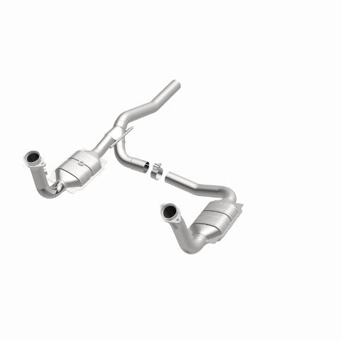 MagnaFlow direct-fit catalytic converter fits 2009-2011 Dodge Nitro 3.7L and 2009-2012 Jeep Liberty 3.7L stainless steel CARB compliant OBDII 52148