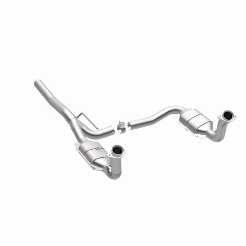 MagnaFlow direct-fit catalytic converter fits 2009-2011 Dodge Nitro 3.7L and 2009-2012 Jeep Liberty 3.7L stainless steel CARB compliant OBDII 52148
