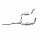 MagnaFlow direct-fit catalytic converter fits 2009-2011 Dodge Nitro 3.7L and 2009-2012 Jeep Liberty 3.7L stainless steel CARB compliant OBDII 52148