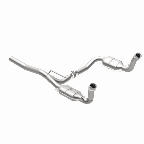MagnaFlow direct-fit catalytic converter fits 2009-2011 Dodge Nitro 3.7L and 2009-2012 Jeep Liberty 3.7L stainless steel CARB compliant OBDII 52148