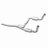 MagnaFlow direct-fit catalytic converter fits 2009-2011 Dodge Nitro 3.7L and 2009-2012 Jeep Liberty 3.7L stainless steel CARB compliant OBDII 52148