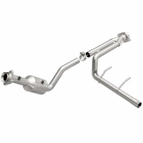 MagnaFlow direct-fit catalytic converter for 2011-2014 Ford F-150 3.7L stainless steel CARB compliant 52156