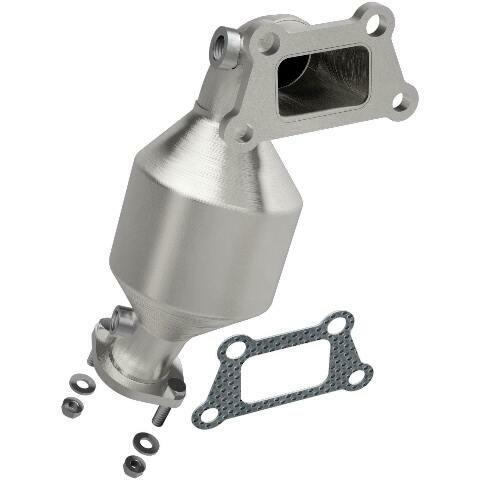 MagnaFlow direct-fit catalytic converter fits 2010-2017 Chevrolet Equinox and GMC Terrain and 2012-2014 Equinox 3 3.6 L stainless steel CARB compliant OBDII 52189