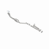 MagnaFlow direct-fit catalytic converter fits 2010-2015 Subaru Outback, Subaru Legacy, and more, this and 2010-2014 Legacy 3.6 L stainless steel CARB compliant 52202