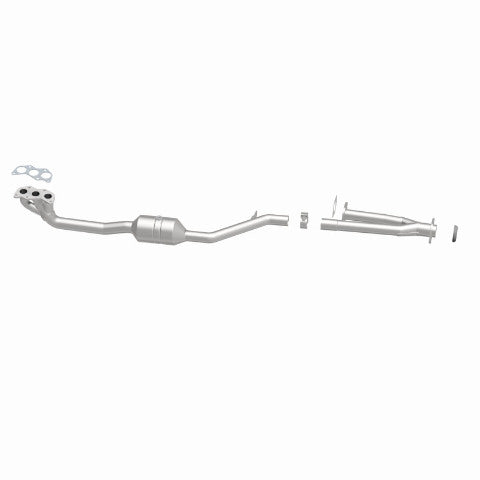 MagnaFlow direct-fit catalytic converter fits 2010-2015 Subaru Outback, Subaru Legacy, and more, this and 2010-2014 Legacy 3.6 L stainless steel CARB compliant 52202