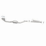 MagnaFlow direct-fit catalytic converter fits 2010-2015 Subaru Outback, Subaru Legacy, and more, this and 2010-2014 Legacy 3.6 L stainless steel CARB compliant 52202