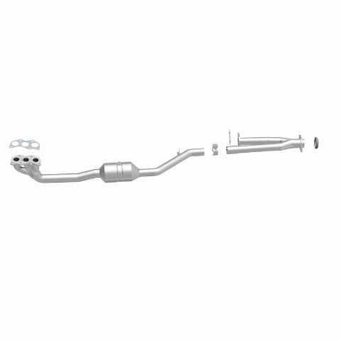 MagnaFlow direct-fit catalytic converter fits 2010-2015 Subaru Outback, Subaru Legacy, and more, this and 2010-2014 Legacy 3.6 L stainless steel CARB compliant 52202