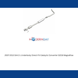 MagnaFlow direct-fit catalytic converter fits 2007-2013 SX4 2 L stainless steel CARB compliant 52218