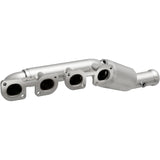 MagnaFlow direct-fit catalytic converter fits 2007-2010 X5 4.8 L stainless steel CARB compliant OBDII 52236