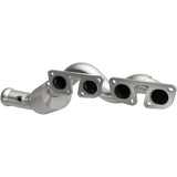 MagnaFlow direct-fit catalytic converter fits 2007-2010 X5 4.8 L stainless steel CARB compliant OBDII 52237