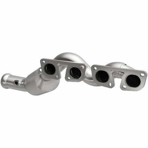 MagnaFlow direct-fit catalytic converter fits 2007-2010 X5 4.8 L stainless steel CARB compliant OBDII 52237