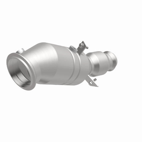 MagnaFlow direct-fit catalytic converter fits 2012-2016 BMW 328i, 2013-2016 BMW 328i xDrive, and more, this and 2012-2014 328i 2 L Closed Couple stainless steel CARB compliant 5225