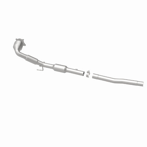 MagnaFlow direct-fit catalytic converter fits 2012-2013 Volkswagen Jetta and Volkswagen Beetle, this and 2012-2013 Beetle L4 2 stainless steel CARB compliant 52281