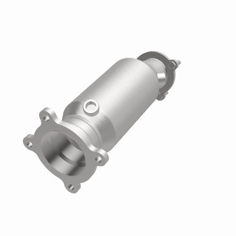MagnaFlow direct-fit catalytic converter fits 2013-2015 Audi A6 Quattro and 2012-2015 Audi A6, this and 2012-2015 A6 L4 2 stainless steel CARB compliant OBDII 52292
