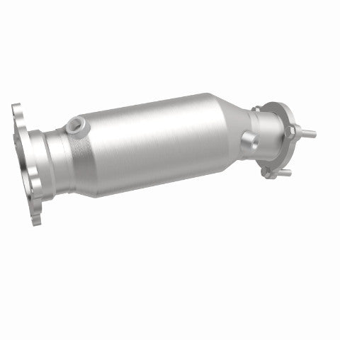MagnaFlow direct-fit catalytic converter fits 2013-2015 Audi A6 Quattro and 2012-2015 Audi A6, this and 2012-2015 A6 L4 2 stainless steel CARB compliant OBDII 52292