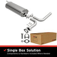 1997-2003 Chevy Malibu Direct-Fit Muffler Kit 108-0175 steel