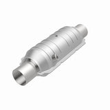 MagnaFlow universal catalytic converter 2.25 inch inlet/outlet stainless steel Federal EPA compliant OBDII 52325