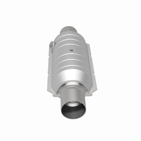 MagnaFlow universal catalytic converter 2.25 inch inlet/outlet stainless steel Federal EPA compliant OBDII 52325