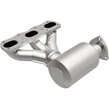 MagnaFlow direct-fit catalytic converter fits 2000-2004 Boxster 2.7 3.2L 2.7 inch inlet/outlet stainless steel CARB compliant OBDII 52328