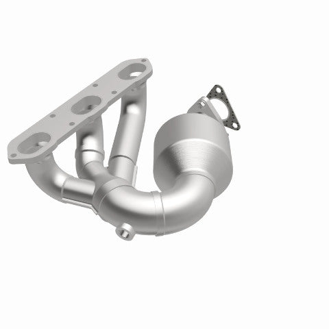 MagnaFlow direct-fit catalytic converter fits 2000-2004 Boxster 2.7 3.2L 2.7 inch inlet/outlet stainless steel CARB compliant OBDII 52328