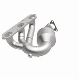 MagnaFlow direct-fit catalytic converter fits 2000-2004 Boxster 2.7 3.2L 2.7 inch inlet/outlet stainless steel CARB compliant OBDII 52328