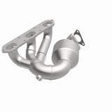 MagnaFlow direct-fit catalytic converter fits 2000-2004 Boxster 2.7 3.2L 2.7 inch inlet/outlet stainless steel CARB compliant OBDII 52328
