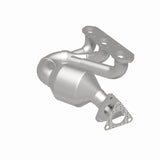 MagnaFlow direct-fit catalytic converter fits 2000-2004 Boxster 2.7 3.2L 2.7 inch inlet/outlet stainless steel CARB compliant OBDII 52328