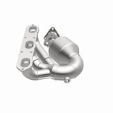 MagnaFlow direct-fit catalytic converter fits 2000-2004 Boxster 2.7 3.2L 2.7 inch inlet/outlet stainless steel CARB compliant OBDII 52328