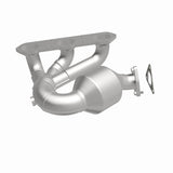 MagnaFlow direct-fit catalytic converter fits 2000-2004 Boxster 2.7 3.2L 2.7 inch inlet/outlet stainless steel CARB compliant OBDII 52328