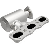 MagnaFlow direct-fit catalytic converter fits 2000-2004 Boxster 2.7 3.2L 2.7 inch inlet/outlet stainless steel CARB compliant OBDII 52329