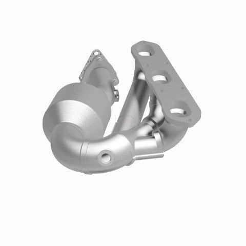 MagnaFlow direct-fit catalytic converter fits 2000-2004 Boxster 2.7 3.2L 2.7 inch inlet/outlet stainless steel CARB compliant OBDII 52329