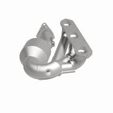 MagnaFlow direct-fit catalytic converter fits 2000-2004 Boxster 2.7 3.2L 2.7 inch inlet/outlet stainless steel CARB compliant OBDII 52329